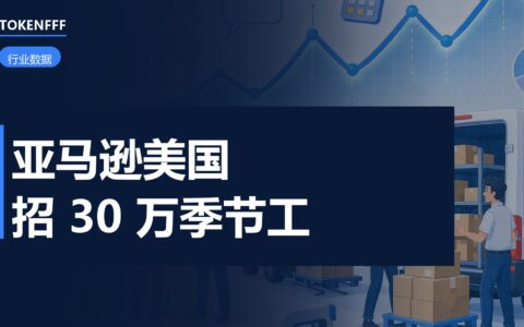 亚马逊旺季招聘岗位海报