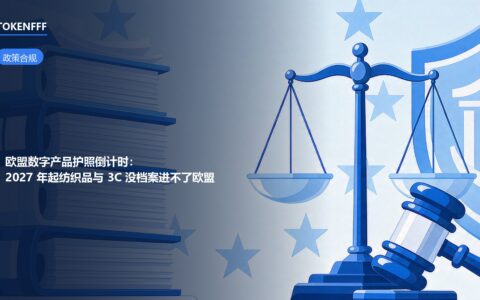 欧盟数字产品护照DPP与产品数字档案示意