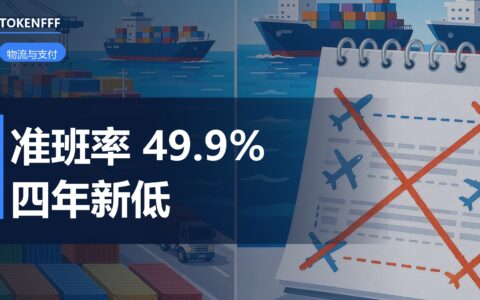 全球船期可靠性跌至49.9%