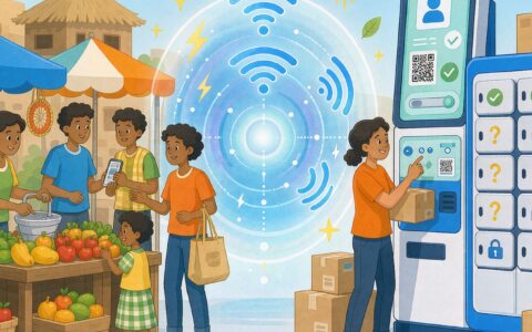 Jumia 非洲站履约网络与支付结构示意