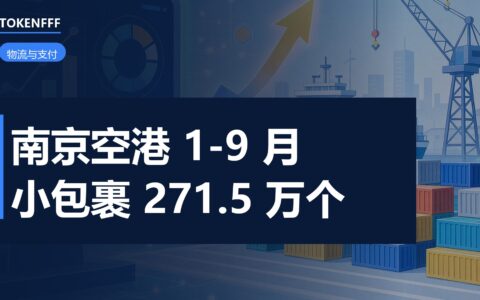 南京禄口机场货机装载跨境电商货物