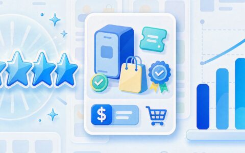 亚马逊商品详情页评价区域与星级展示