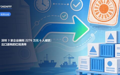 深圳跨境电商出口退税骗税案与合规自查