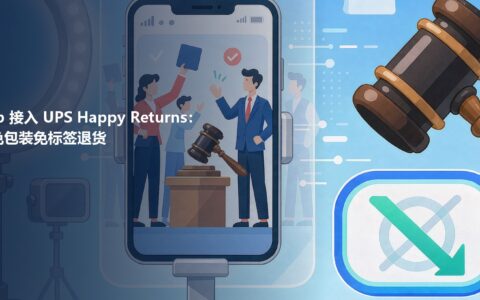 TikTok Shop 接入 UPS 免包装退货网点