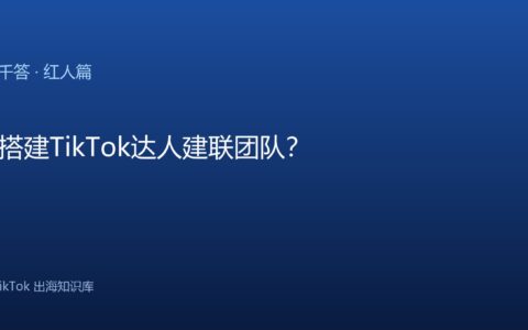TikTok千问千答 红人篇
