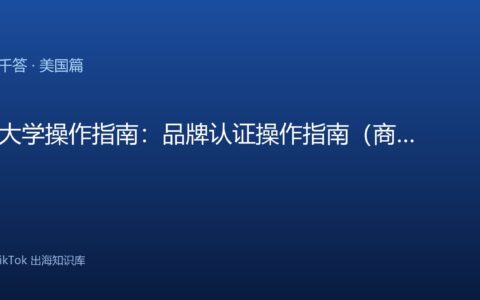 TikTok千问千答 美国篇