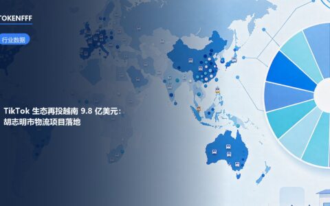 胡志明市港口与物流园区内的集装箱与配送车辆