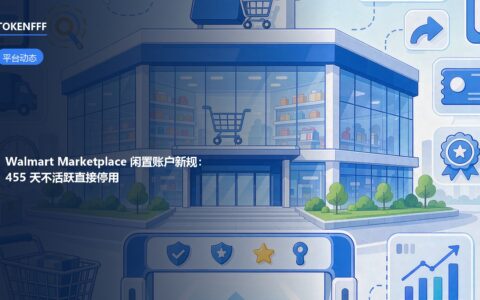 Walmart Marketplace 闲置账户政策示意