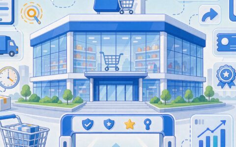 沃尔玛 Marketplace 入驻与履约结构示意