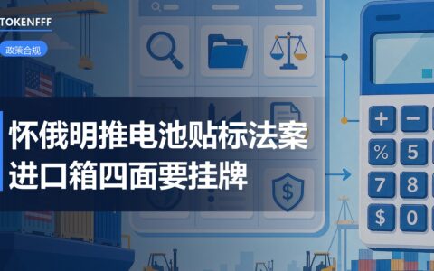 集装箱电池警示标识